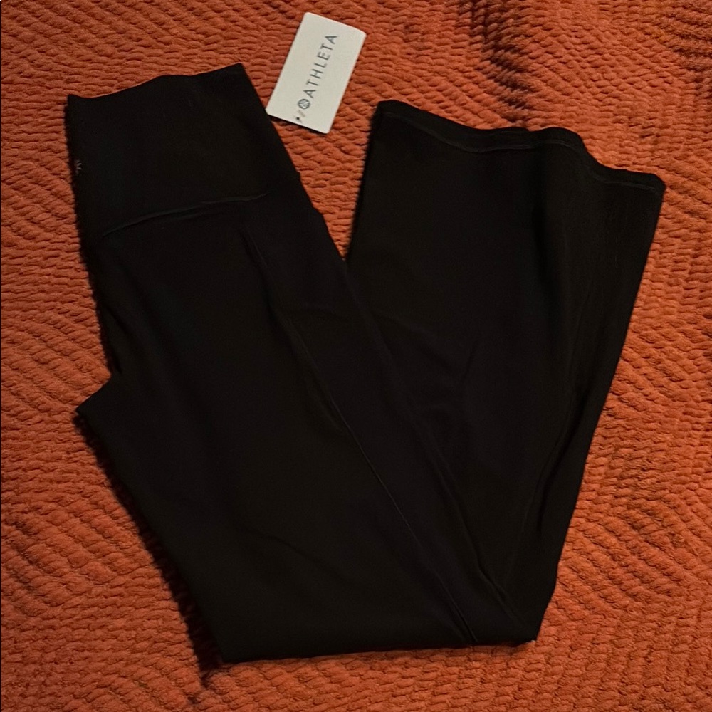 Athleta Black Wide Leg Pants for Effortless Elegance